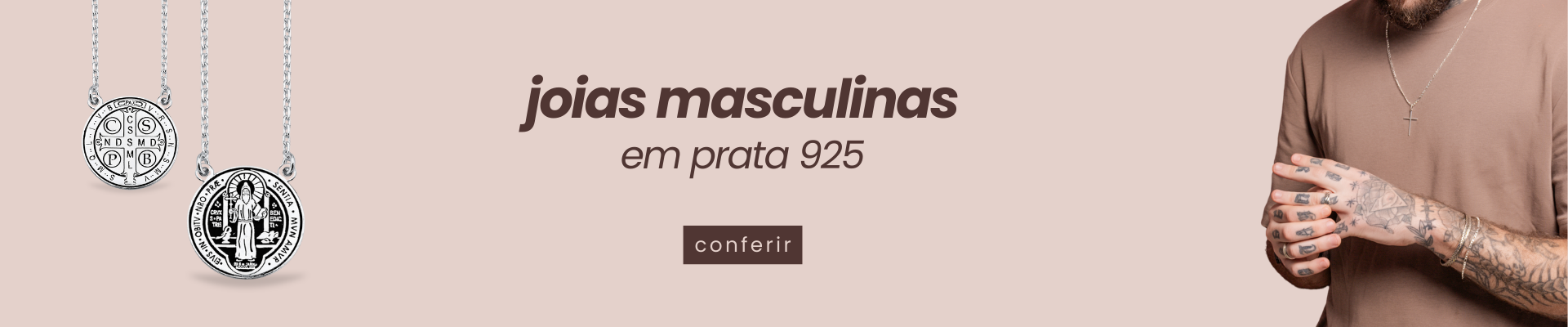 Joias Masculinas em Prata 925